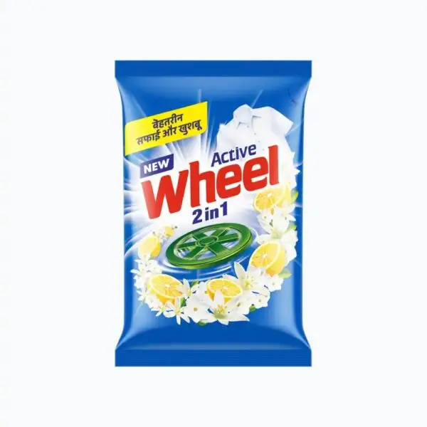 Wheel 2 in 1 Clean & Fresh Detergent Powder (1kg)
